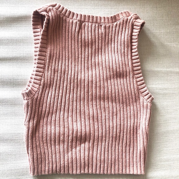 F21 Knit Crop Top - Picture 5 of 6